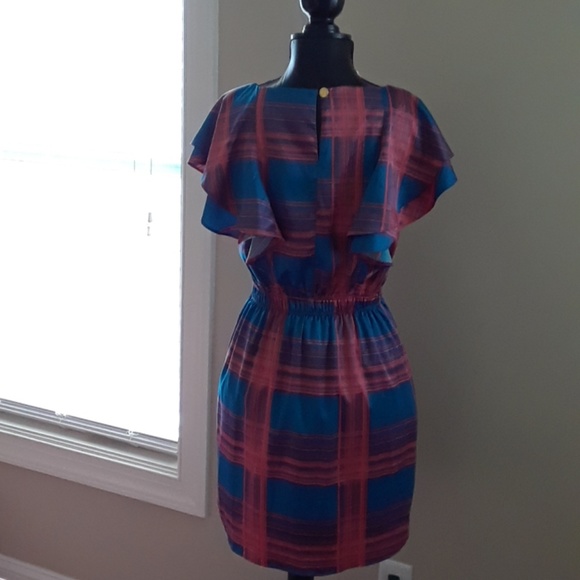 Tracy Negoshian Retro Plaid Dress - Picture 4 of 8